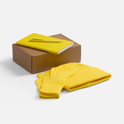 Набор Knit Warm, желтый 1