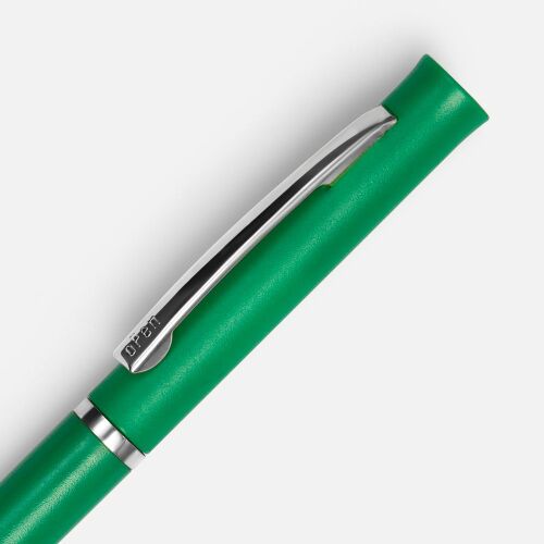 Ручка шариковая Euro Chrome, зеленая 3 Ручка шариковая Euro Chrome, зеленая 3