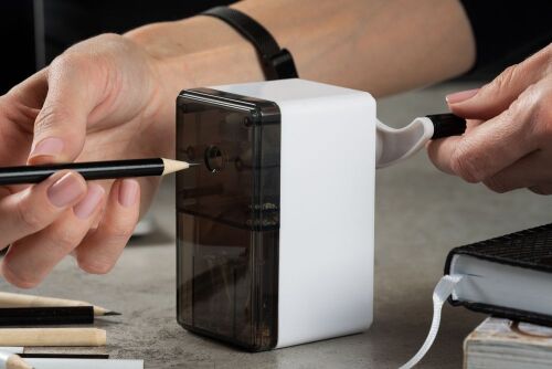 Механическая точилка для карандашей Griffel, белая 4