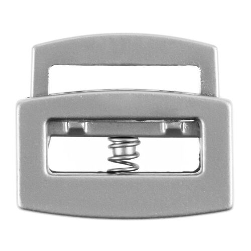 Фиксатор для шнура Latch, серебристый 1 Фиксатор для шнура Latch, серебристый 1