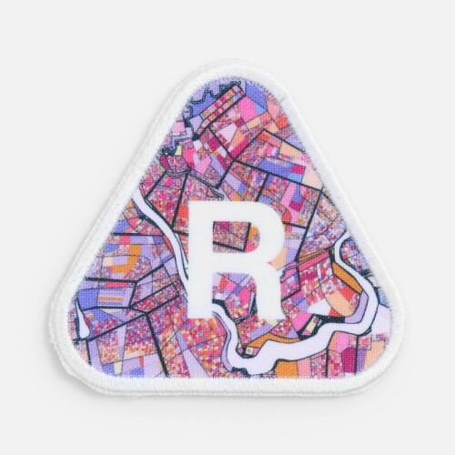 Шеврон из габардина Gabo L, белый 3