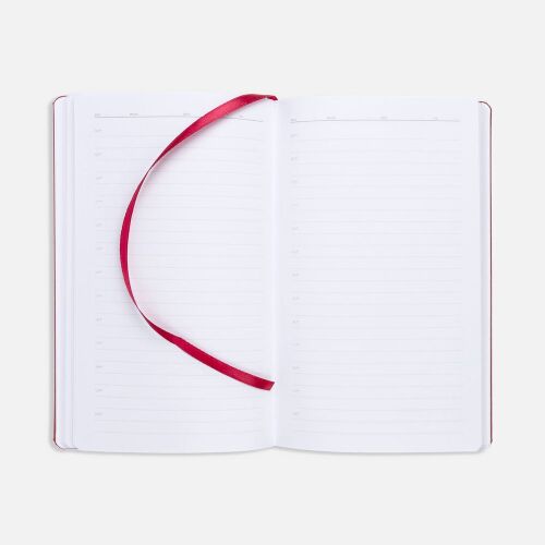 Ежедневник Nova Round, недатированный, красный 6