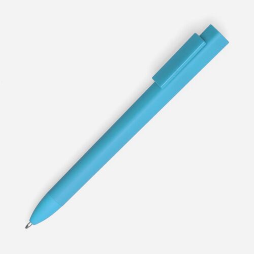 Ручка шариковая Swiper SQ Soft Touch, голубая 1