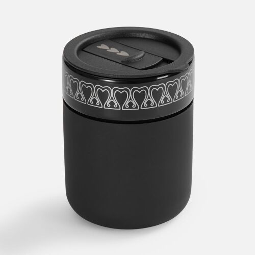 Кружка Nabo с силиконовым держателем, черная 6