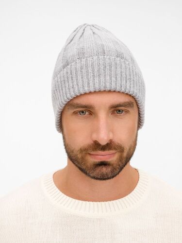 Шапка Bellish, светло-серый меланж 4