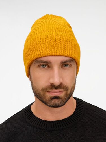 Шапка Nobilis Mono, желтая (медовая) 2