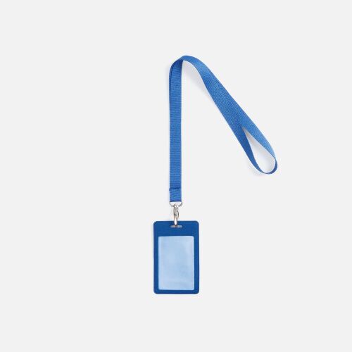 Лента для бейджа Pin, синяя 2 Лента для бейджа Pin, синяя 2