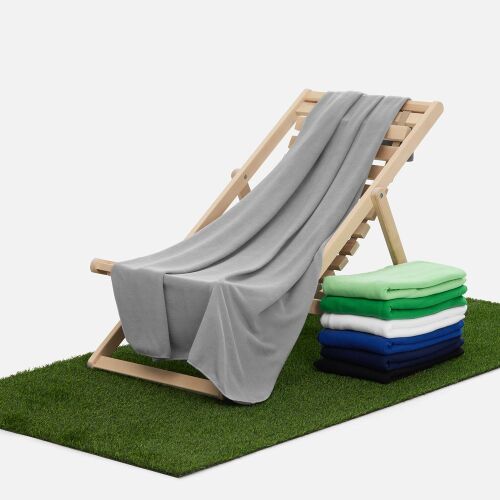 Флисовый плед Warm&Peace, серый 3