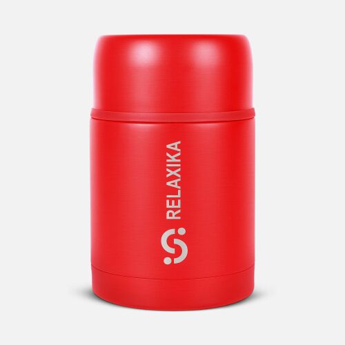 Термос для еды Relaxika 700, красный 8