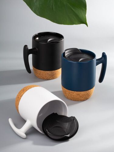 Кружка Corky Grip, синяя 7