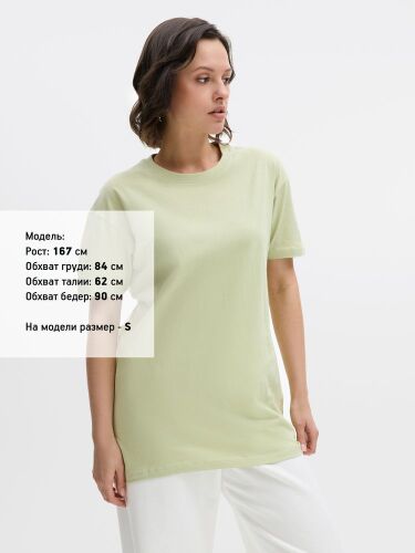 Футболка Regent 150 зеленая (лайм), размер XS 4