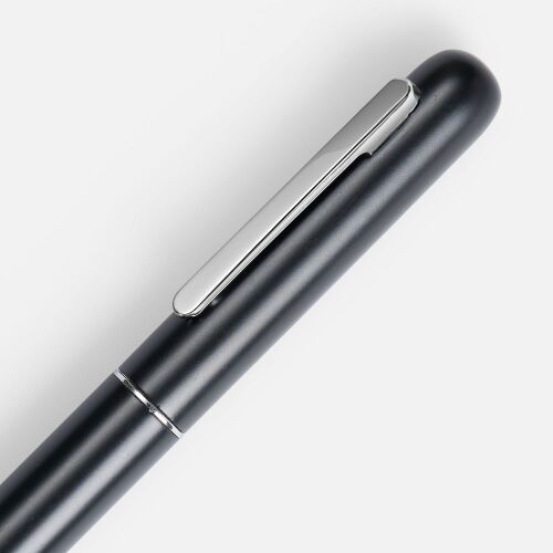 Ручка шариковая Scribo, матовая черная 3