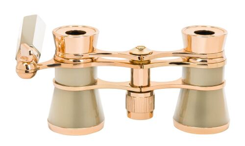 Театральный бинокль-лорнет Broadway 325E, золотистый 2