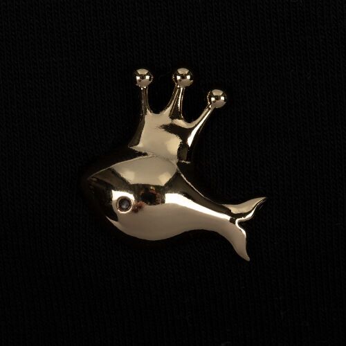 Шильдик «Золотая рыбка», золотистый 3