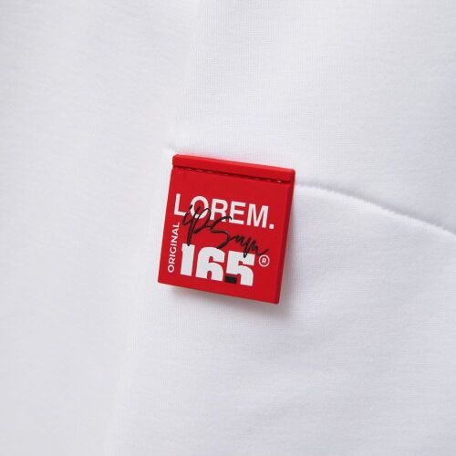 Лейбл из ПВХ Kare, красный 5