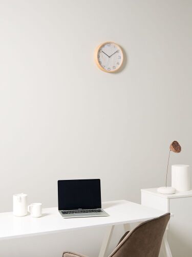 Часы Vintage, бежевые 6