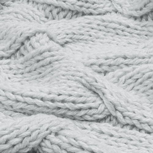 Плед Norra, серебристо-серый меланж 5