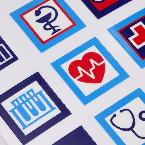 Стикерпак UV-DTF Industry, медицина 2