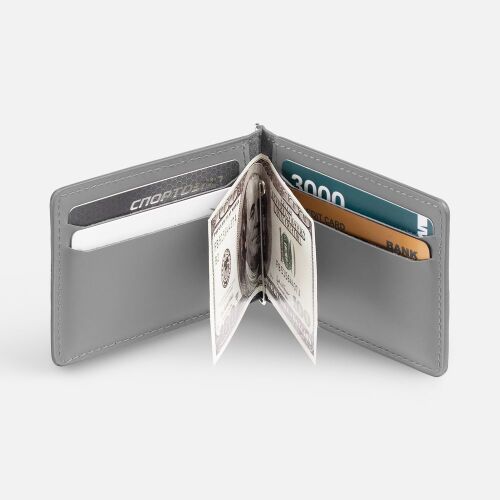 Зажим для купюр Alaska, серый 6