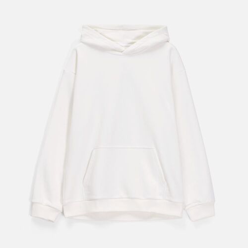 Худи унисекс оверсайз Songo, молочно-белое, размер 3XL/4XL