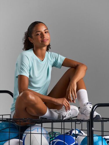 Футболка спортивная женская Vortex Women, темный хаки, размер XS 6