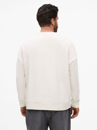 Свитшот унисекс S2, молочно-белый, размер M/L 3