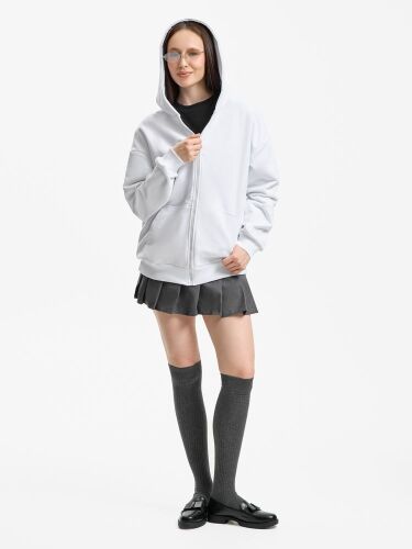 Толстовка унисекс оверсайз Sartoro, белая, размер XL/XXL 6