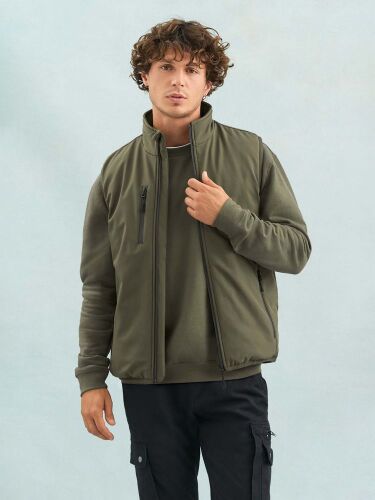 Жилет софтшелл унисекс Falcon BW, темно-серый, размер L 4