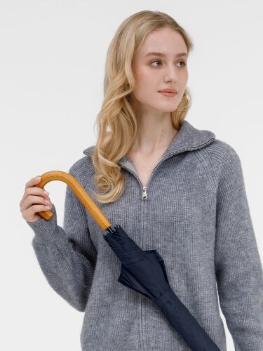 Зонт-трость Classic, темно-синий 7