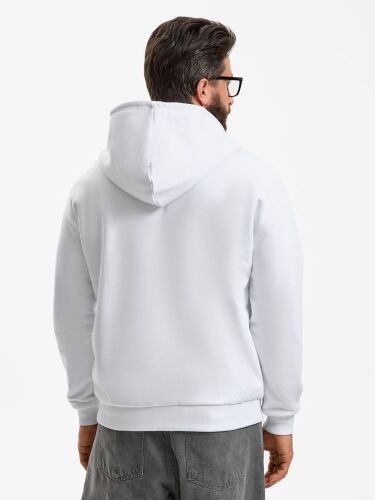 Толстовка унисекс оверсайз Sartoro, белая, размер XL/XXL 7