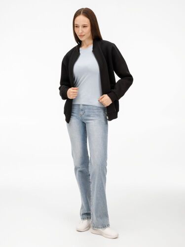 Бомбер унисекс Estado, черный, размер M 1