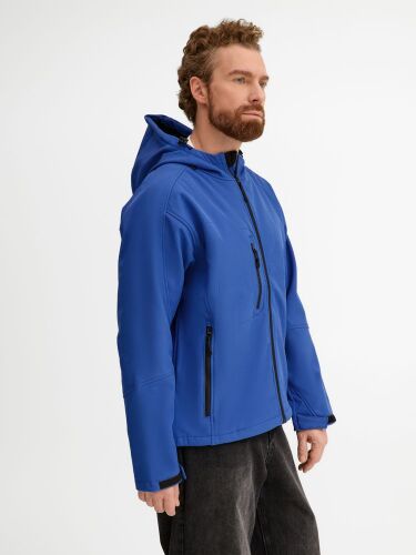 Куртка мужская с капюшоном Replay Men ярко-синяя, размер XL 4