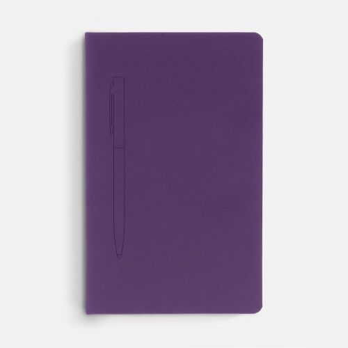 Ежедневник Magnet Shall, недатированный, фиолетовый 4