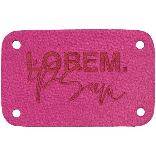 Лейбл Eta Latte, S, розовый 3