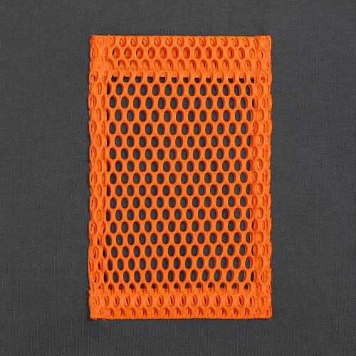 Карман из крупной сетки Pose, оранжевый неон 7