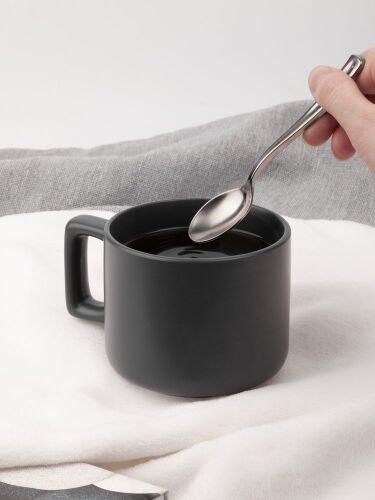 Чашка Jumbo в коробке матовая, темно-серая 6