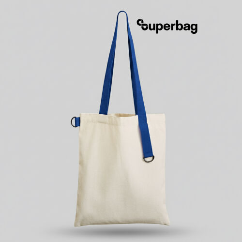 Шоппер Superbag (неокрашенный с синим) 1 Шоппер Superbag (неокрашенный с синим) 1