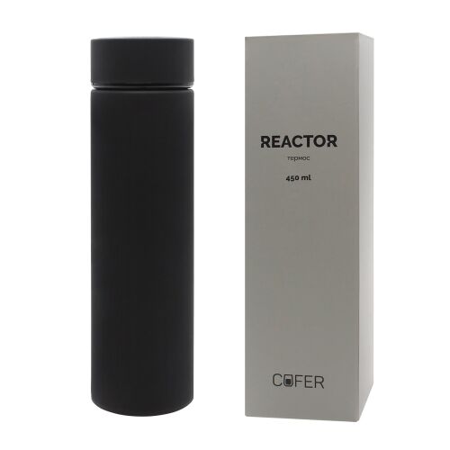 Термос Reactor софт-тач с датчиком температуры (черный) 4 Термос Reactor софт-тач с датчиком температуры (черный) 4