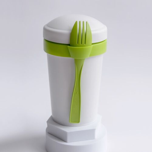 Ланч-бокс Veggie to go Green Line с вилкой (салатовый) 4 Ланч-бокс Veggie to go Green Line с вилкой (салатовый) 4