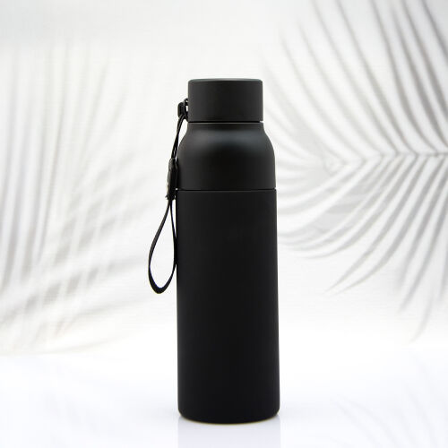 Термобутылка Button Black (черный) 4
