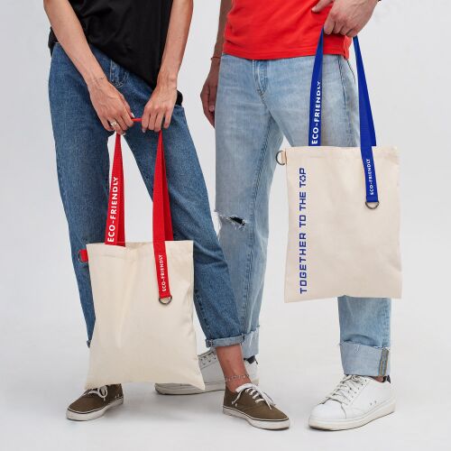 Шоппер Superbag (неокрашенный с синим) 7