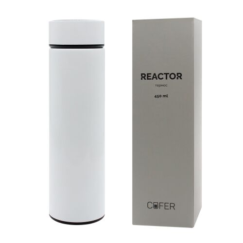 Термос Reactor с датчиком температуры (белый) 3