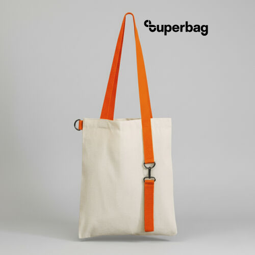 Шоппер Superbag с ремувкой 4sb (неокрашенный с оранжевым) 1 Шоппер Superbag с ремувкой 4sb (неокрашенный с оранжевым) 1