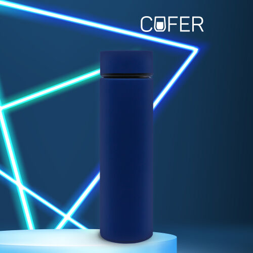 Термос Reactor софт-тач с датчиком температуры (синий) 1 Термос Reactor софт-тач с датчиком температуры (синий) 1