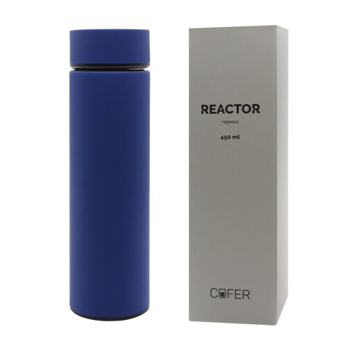 Термос Reactor софт-тач с датчиком температуры (синий) 4 Термос Reactor софт-тач с датчиком температуры (синий) 4
