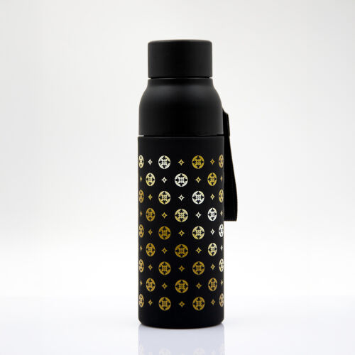 Термобутылка Button Black (черный) 6