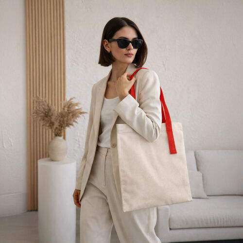 Шоппер Superbag Light, с внутренним креплением (полукольцо) (нео 4