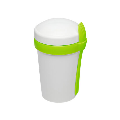 Ланч-бокс Veggie to go Green Line с вилкой (салатовый) 1 Ланч-бокс Veggie to go Green Line с вилкой (салатовый) 1