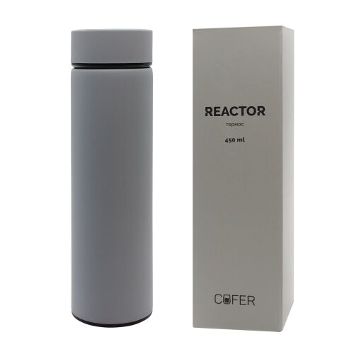 Термос Reactor софт-тач с датчиком температуры (серый) 4 Термос Reactor софт-тач с датчиком температуры (серый) 4