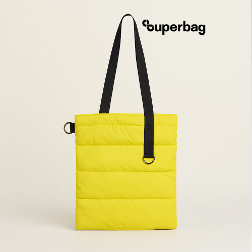 Шоппер Superbag Bubble, с кнопкой (желтый с черным) 1 Шоппер Superbag Bubble, с кнопкой (желтый с черным) 1
